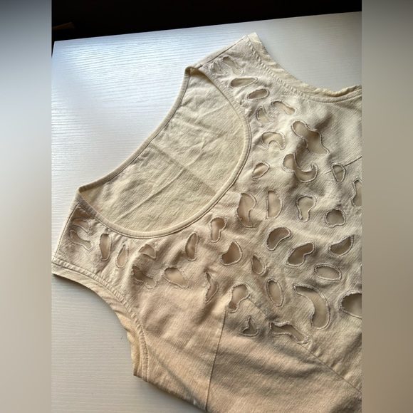 Off white dress Sz S/M - Picture 4 of 9